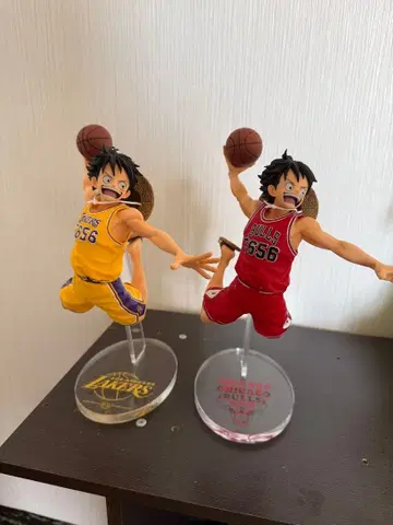 ONE PIECE x NBA MSP 루피 BULLS LAKERS
