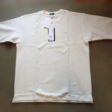 LACOSTE 애로우즈 별주 사슴 무늬 T셔츠 화이트 XL