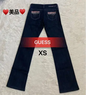 새상품급 GUESS 부츠컷 데님 청바지
