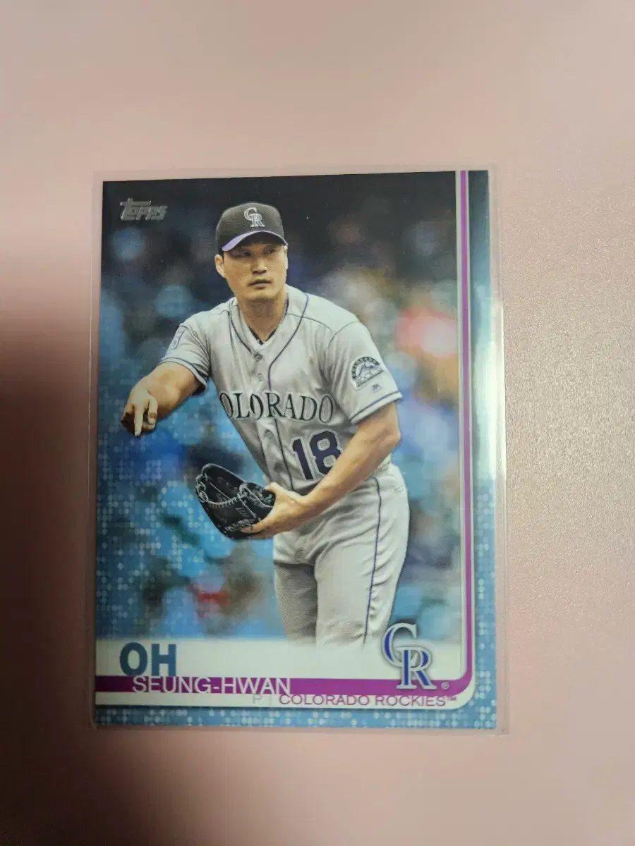오승환 50장 한정 2019 Topps Blue 카드