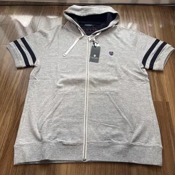 BLACK LABEL CRESTBRIDGE 후드 부착 반팔 후드티