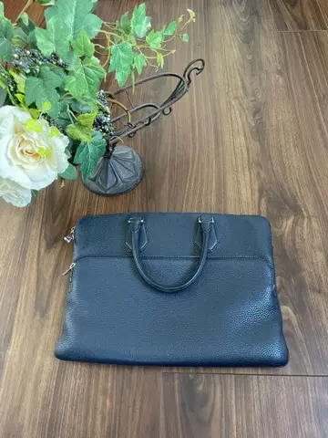 발리 BALLY 핸드백 비즈니스 백 가죽 네이비