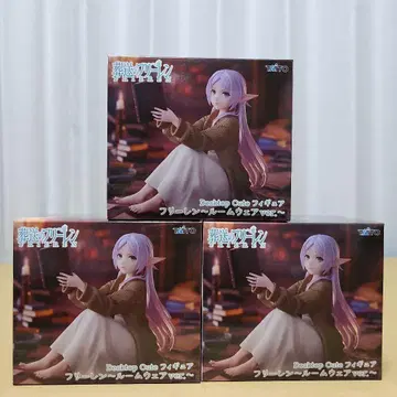 Frieren 데스크탑 Cute 피규어 3개 세트