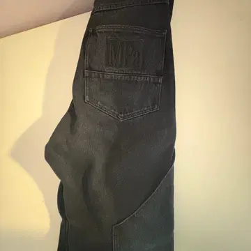 MPa CALF POCKET PANTS (BLACK) 플라스틱프로덕트 | 데님/청바지