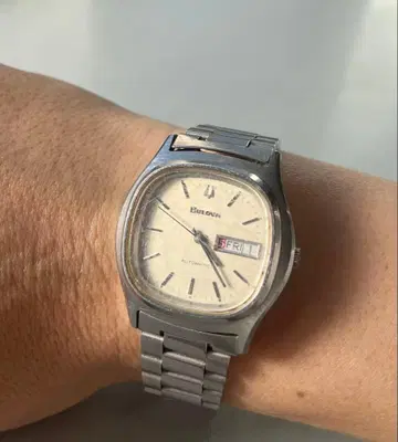 [레어] 1970s BULOVA 자동 와인딩 TV 스크린