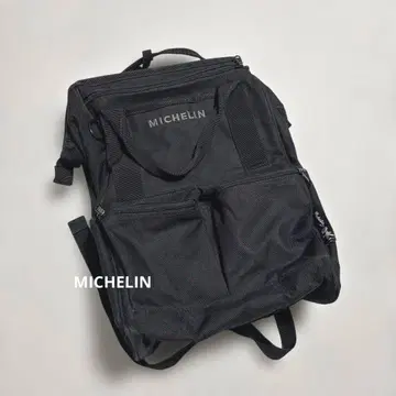 MICHELIN 4way 백팩 스퀘어 블랙 16L A4 수납