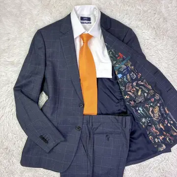 [ 최신작 ] Paul Smith 대비 체크 셋업 수트 XL