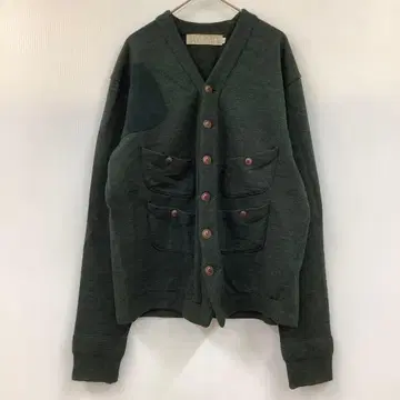 HAVERSACK 하버색 그린 가디건 두꺼운 원단 L