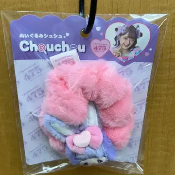 몬치치 치무탄 x 시나코 콜라보 헤어 액세서리 스크런치