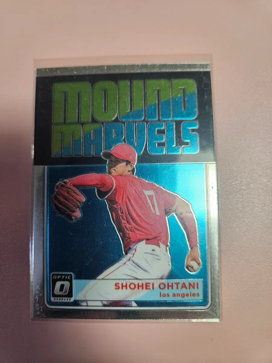 오타니 2018 파니니 Donruss Optic Marvels 루키 카드
