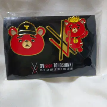 동방신기 TB 핀 배지