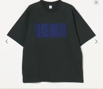 blurhms 별주 EUROBEAT 프린트 T셔츠