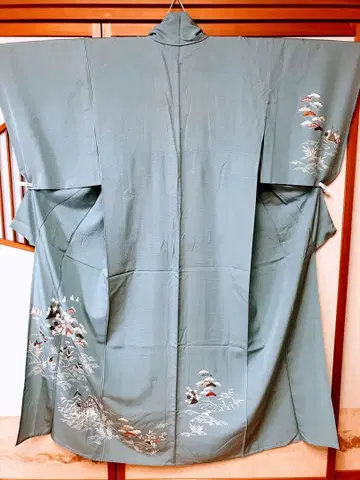 명주 여름 아이템 호몬기 순수 실크 자수