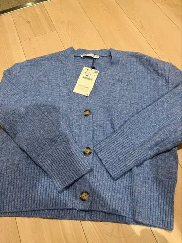 ZARA 니트 가디건 택 포함 미사용 새상품