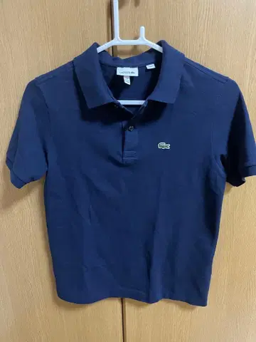 LACOSTE 네이비 피케 셔츠 L1812