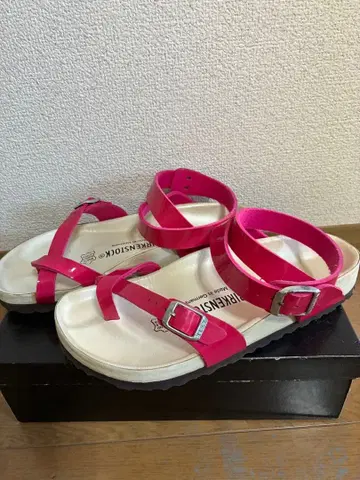 Birkenstock 핑크 컴포트 샌들 36
