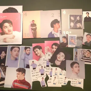 엑소 exo 도경수 d.o 디오 시그 시즌그리팅 포카 poca | 브랜드 중고