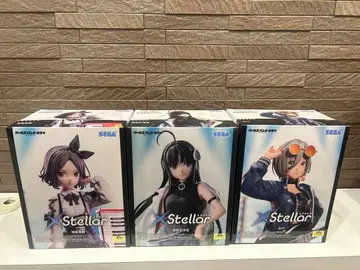 새상품 걸즈밴드크라이 피규어 에비즈카 토모 야스와 스바루 루파 3종 세트