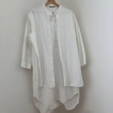 Marient 마리앙뜨 프론트 요크 셔츠 원피스 화이트 F 사이즈