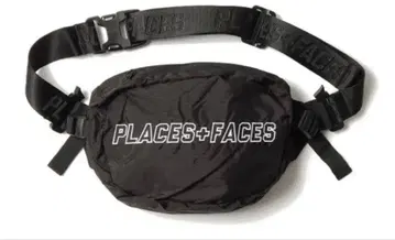 새상품 PLACES+FACES P+F WAIST BAG 바디백 블랙