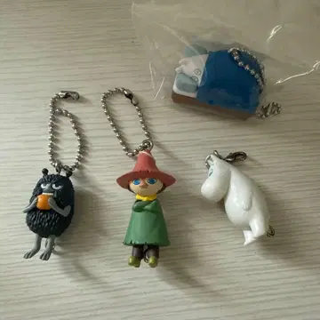 무민 가챠가챠 4종 세트