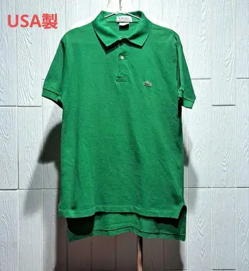 [미국제] 80's LACOSTE 그린 피케 셔츠