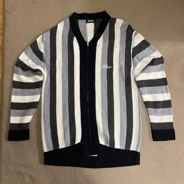 XLARGE 스트라이프 가디건 L