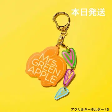 Mrs. GREEN APPLE 젠진 가챠 아크릴 키링 D