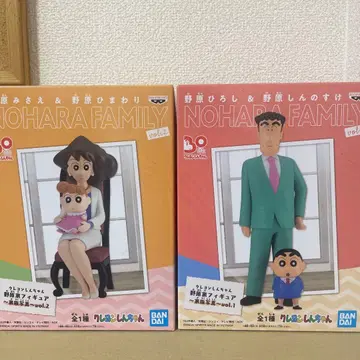 짱구는 못말려(크레용 신짱) BANDAI 노하라 패밀리 피규어 세트
