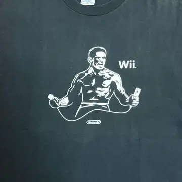 00s Nintendo Wii 티셔츠/공식 닌텐도 게임 티셔츠