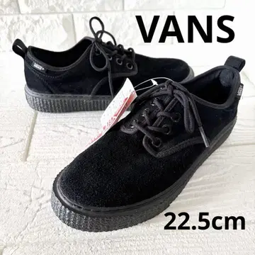 새상품 VANS 반스 스웨이드 스니커즈 22.5cm 올블랙