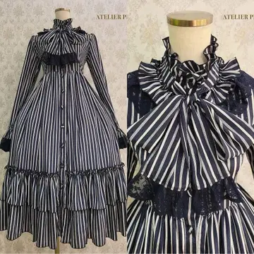 ATELIER PIERROT 스트라이프 원피스