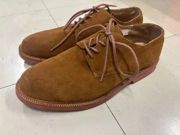 Polo 브라운 스웨이드 레이스업 슈즈