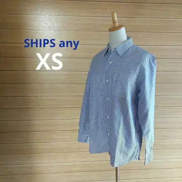 [새상품급] SHIPS any 스트라이프 버튼 다운 긴팔 셔츠