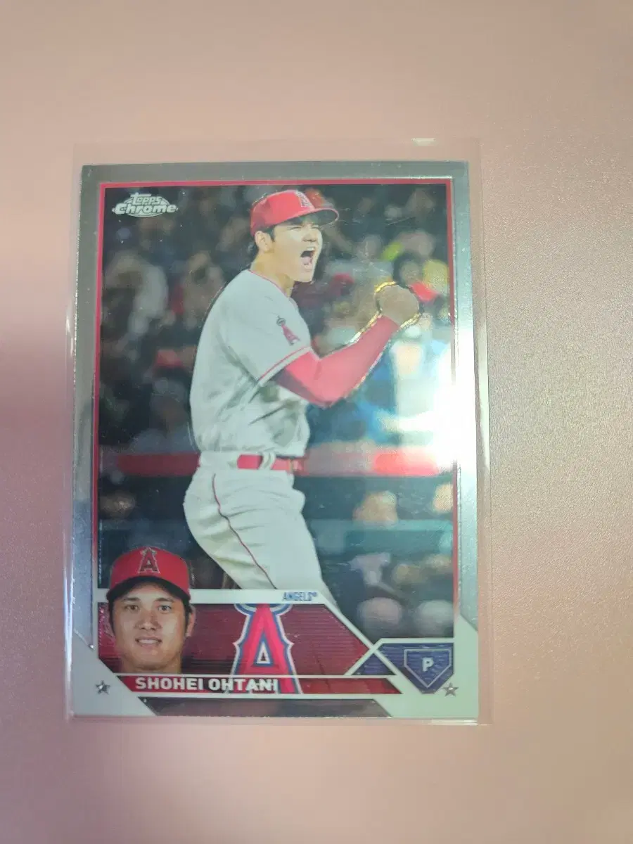 오타니 2023 Topps Chrome base 카드