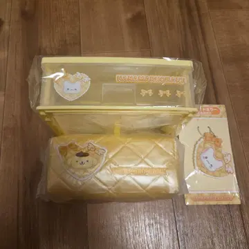 산리오 제일복권 체스트 슬라이드 미러 파우치 3종 세트