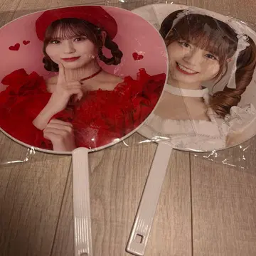 =LOVE 이코러브 오바 하나 부채 2개