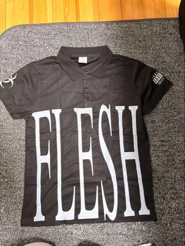 FLESH 피케 셔츠 블랙 swag opium 빅 포니 익일 배송!