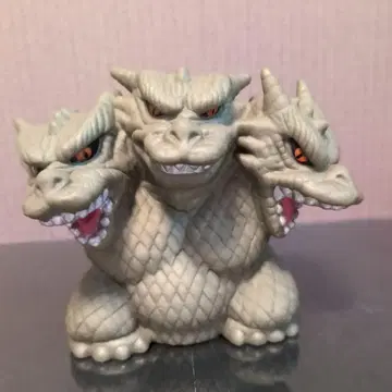 킹 기드라 소프트 비닐 저금통 레트로 당시물 1996년 도호