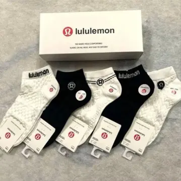 새상품 lululemon 여성 양말 5족 세트