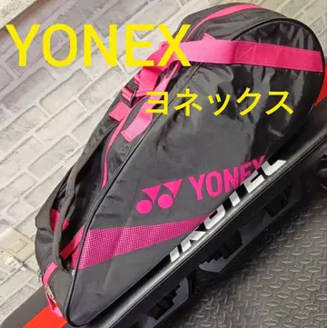 YONEX 요넥스 라켓백 블랙/핑크