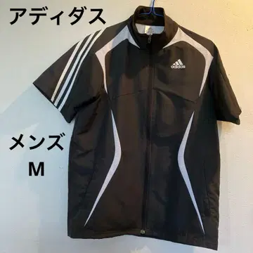 새상품급 adidas 풀 집업 골프 자켓 블랙 남성용 M