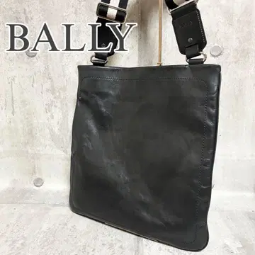 [ 새상품급 ] BALLY 발리 숄더백 바디백 가죽 블랙