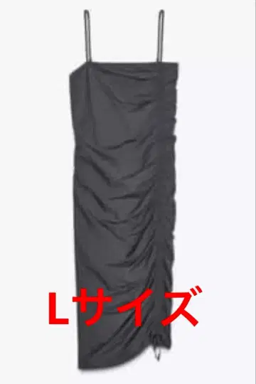 ZARA 자라 드레이프 나일론 원피스 L 사이즈