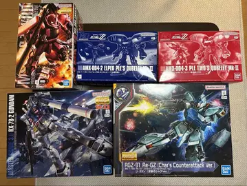 [건담 프라모델] MG HG 자쿠 RX-78 건담 리가지 큐베레이 5세트