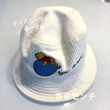 푸우, 위니 더 푸 버킷햇, 디즈니랜드, 코듀로이