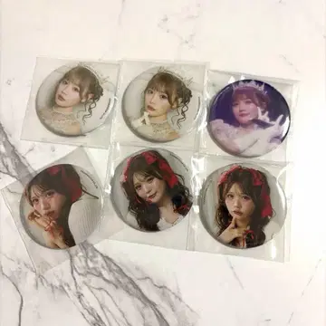후루사와 리사 생일 축제 스키 복권 캔뱃지 컴프