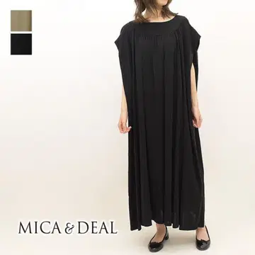 [ 정가 19800엔 ] 마이카앤딜 하이 트위스트 개더 원피스