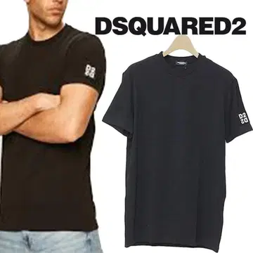 DSQUARED2 디스퀘어드 소매 로고 티셔츠 M 203020