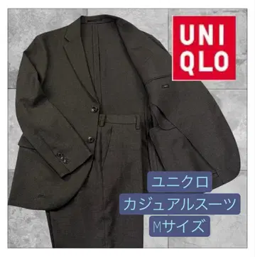 유니클로 UNIQLO 다크 그레이 캐주얼 수트 M